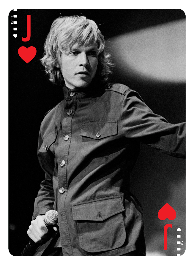 Jack of Hearts from Rock Edition Playing Cards