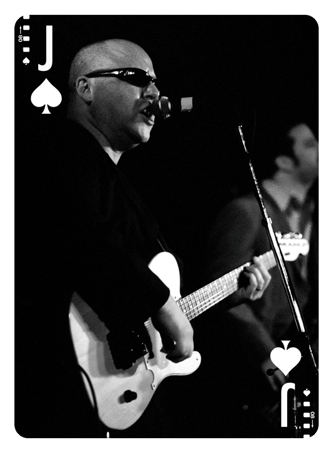 Jack of Spades from Rock Edition Playing Cards