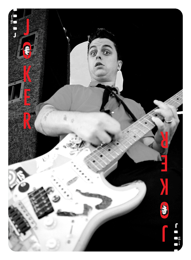 Joker 1 from Rock Edition Playing Cards