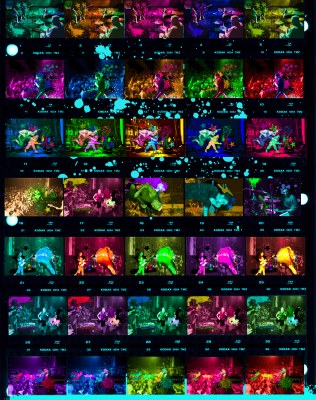 Contact Sheet Cyan
