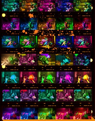 Contact Sheet Orange