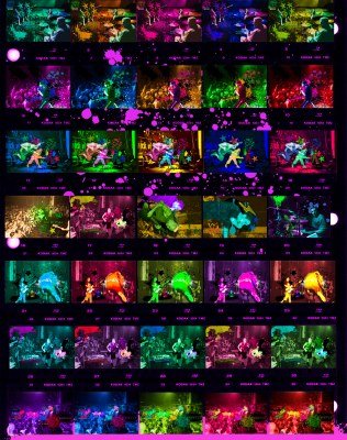 Contact Sheet Pink