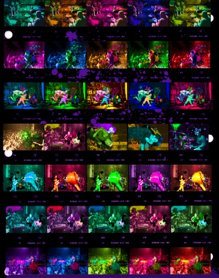Contact Sheet Purple