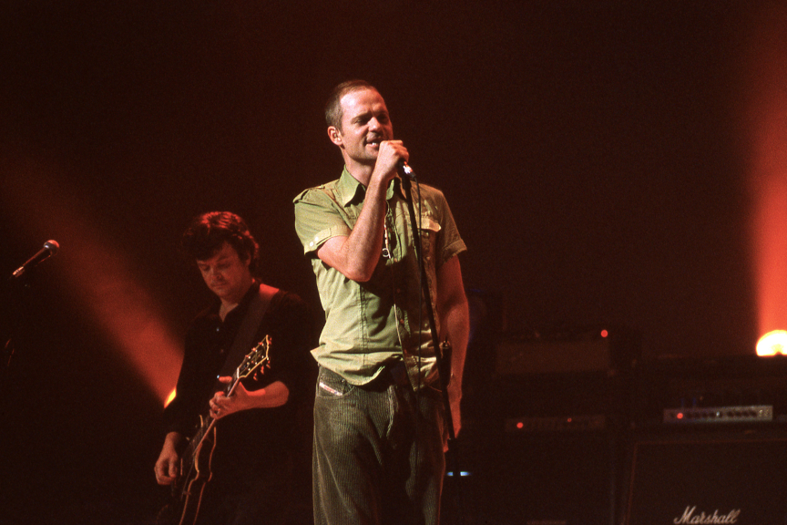 Gord Downie of The Tragically Hip